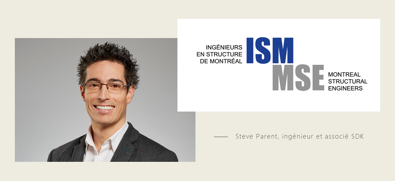 Steve Parent nommé à la présidence des Ingénieurs en Structure de Montréal